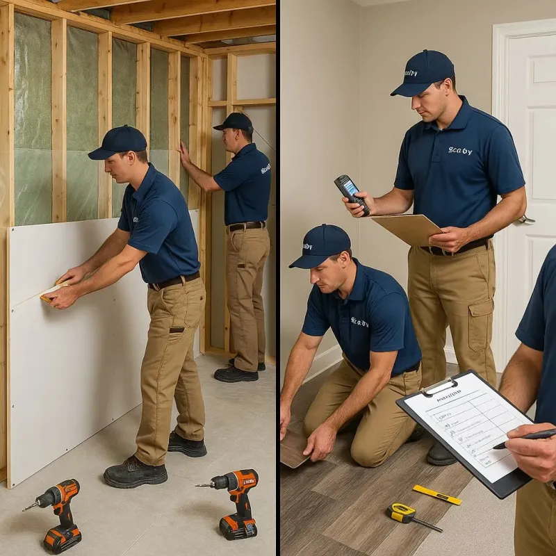Repairs and Reconstruction process in Johnson County, IA
